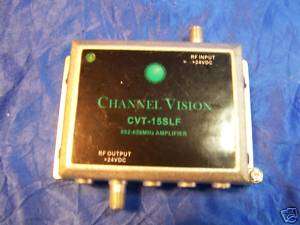 CHANNEL VISION CVT 15SLF 602 626MHz RF AMPLIFIER module  