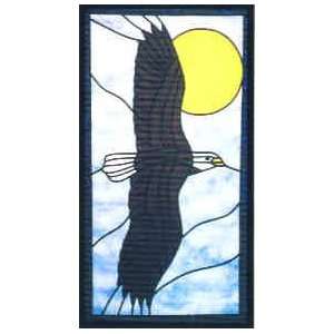  PT2001 Stained Glass Soaring Eagle Quilt Pattern by Designs 