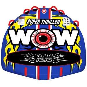 World of Watersports Super Thriller Wow Inflatable Ski Tube  