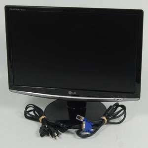 LG W1952TQ 19 Widescreen LCD Monitor   Black *NO DEAD PIXELS 