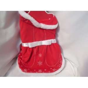  Dog Puppy Christmas Dress Pet Outfit ; 15 30 lb. Size 