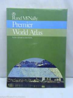 Rand McNally Premier World Atlas New Gensus Edition  