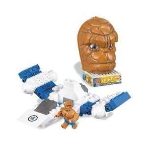   Bloks Marvel   Fantasticar Space Vehicle and The Thing Toys & Games