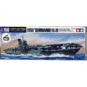  Tamiya 1/700 WWII Japanese Aircraft Carrier Shinano Toys & Games