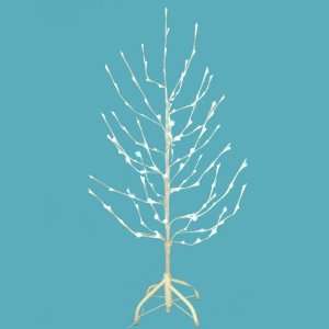   Artificial Christmas Twig Tree   Pure White Lights: Home & Kitchen