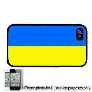  Ukraine Ukrainian Flag Apple iPhone 4 4S Case Cover Black 