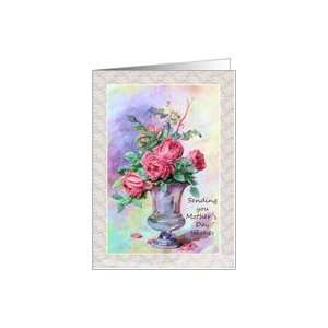  Mothers Day   Roses   Vase   Still Life Card: Health 