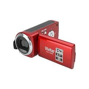  Vivitar Full 1080p HD Digital Camcorder (Red) Camera 