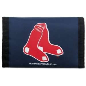  Boston Red Sox MLB Nylon Trifold Wallet