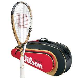Wilson Cierzo Two BLX Tennis Racquet & Bag Bundle  Sports 